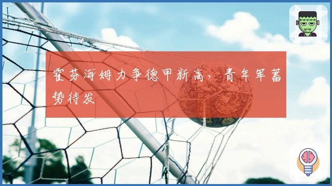 霍芬海姆力争德甲新高，青年军蓄势待发